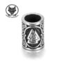 Koralik z valknut stal