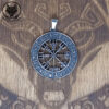 Zawieszka z symbolem Vegvisir wzór 3 - obrazek 2